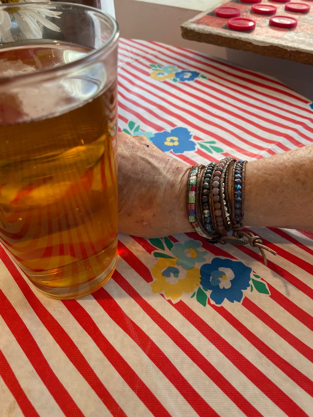 Customer photo review of Imperial Flower Protection Wrap Bracelet
