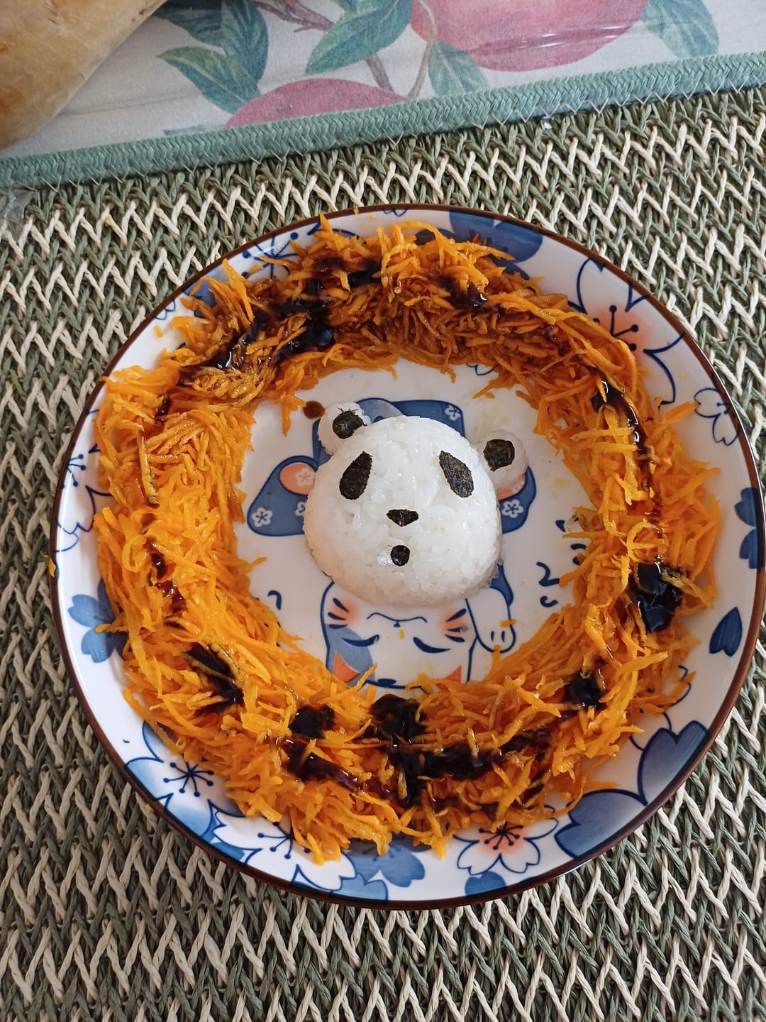 Customer photo review of Omusubi Panda Mold Set