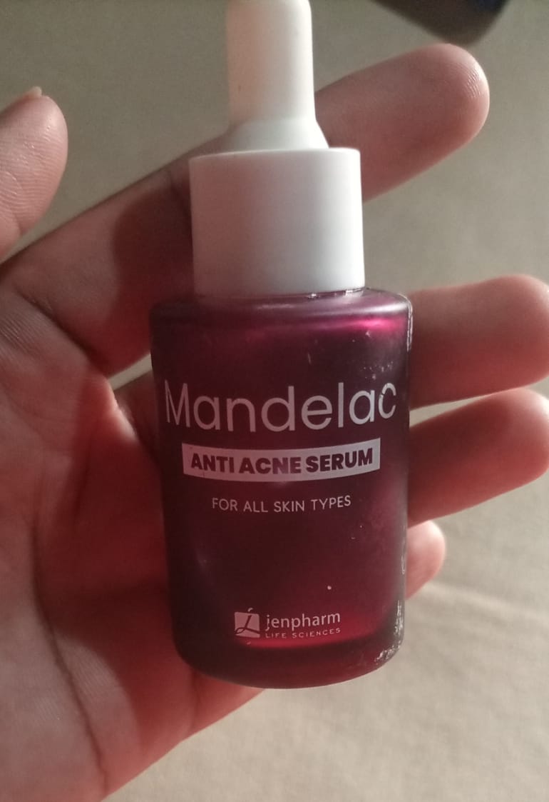 Customer photo review of MandelAC Serum