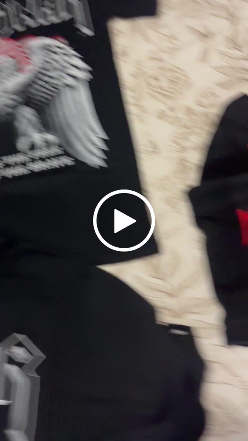 Customer video review of MANOWAR T-SHIRT BATTLE HYMNS USA