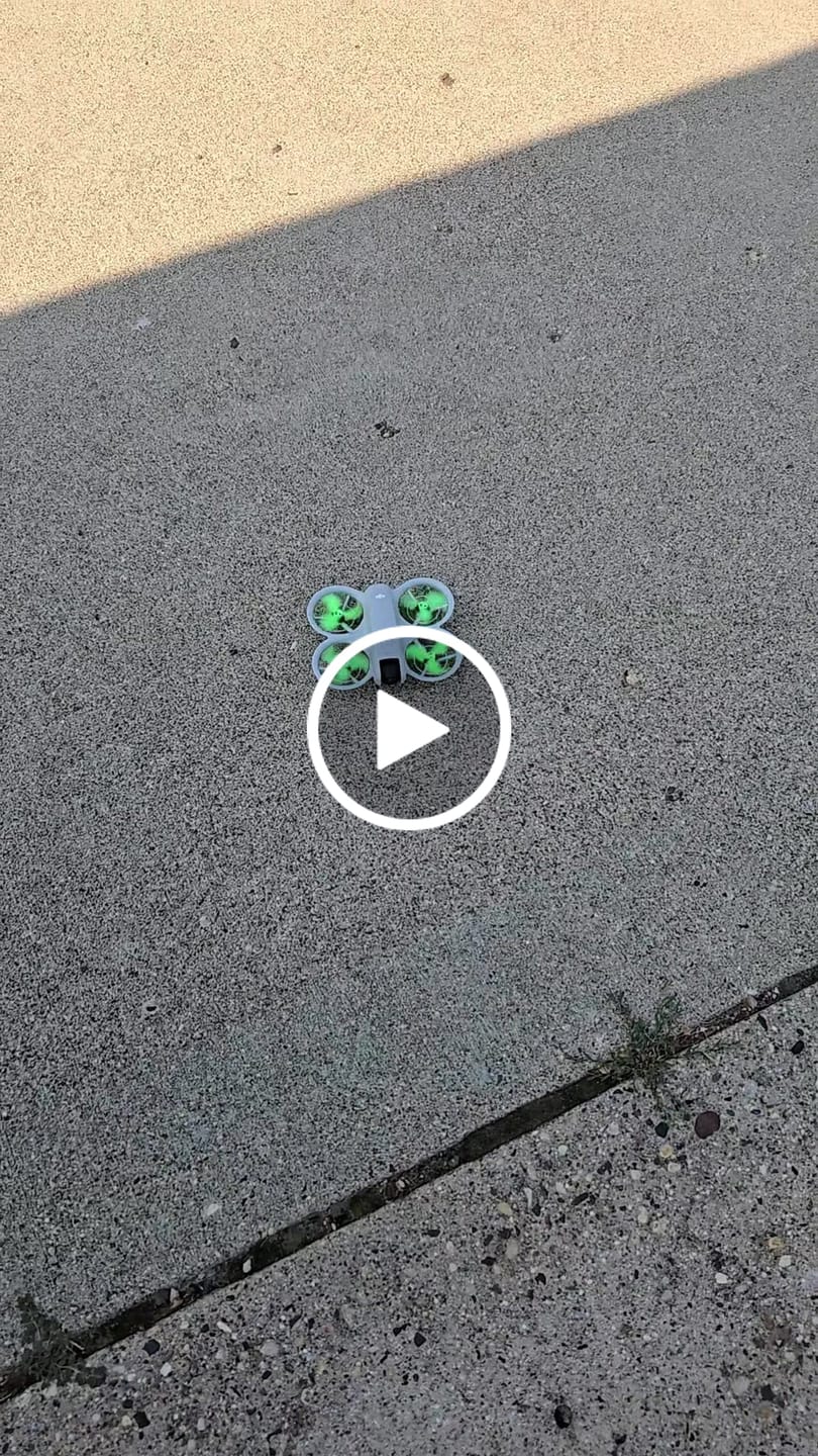 Customer video review of DJI Neo STEALTH Upgrade Propellers - x4 Green