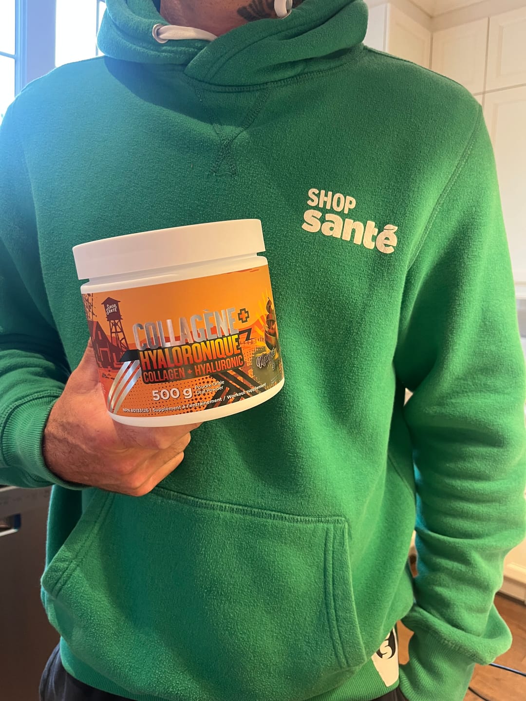 Customer photo review of Shop Santé - Collagène Marin + Acide Hyaluronique - 500g