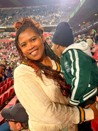 Customer photo review of Springboks 95 LS V-neck Knit-Ivory