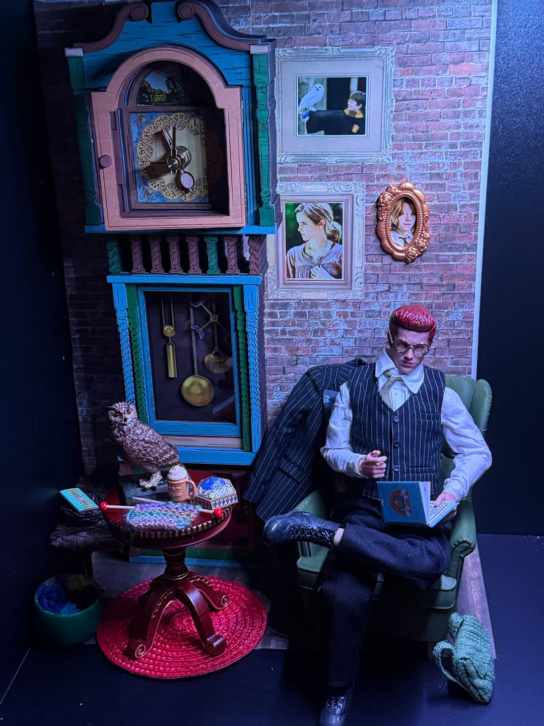 Customer photo review of HANDCRAFTED WEASLEY™ MAGICAL 3D WOOD CLOCK - OFFICIALLY LICENSED