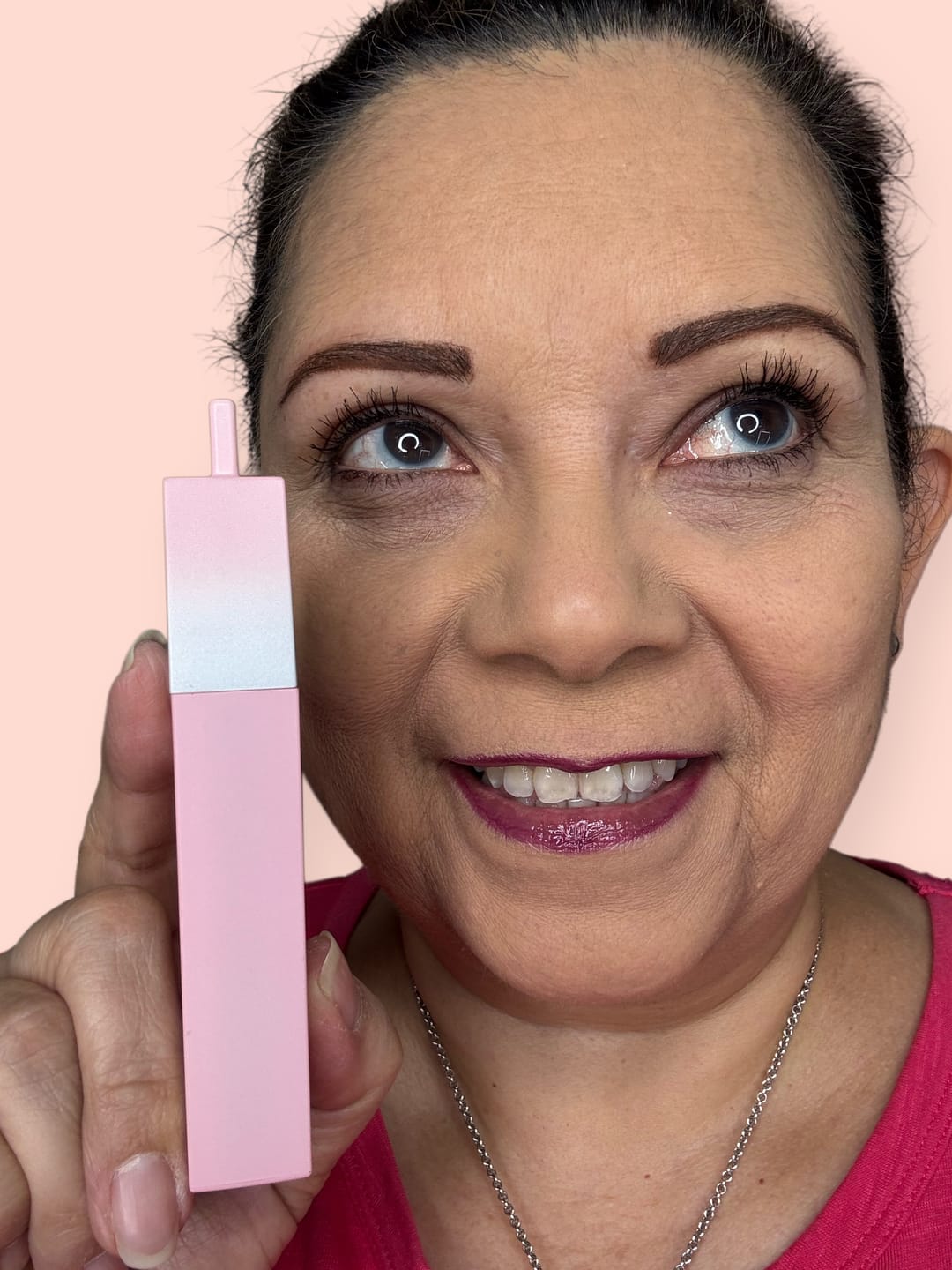 Customer photo review of Everlasting Growth Serum Mascara