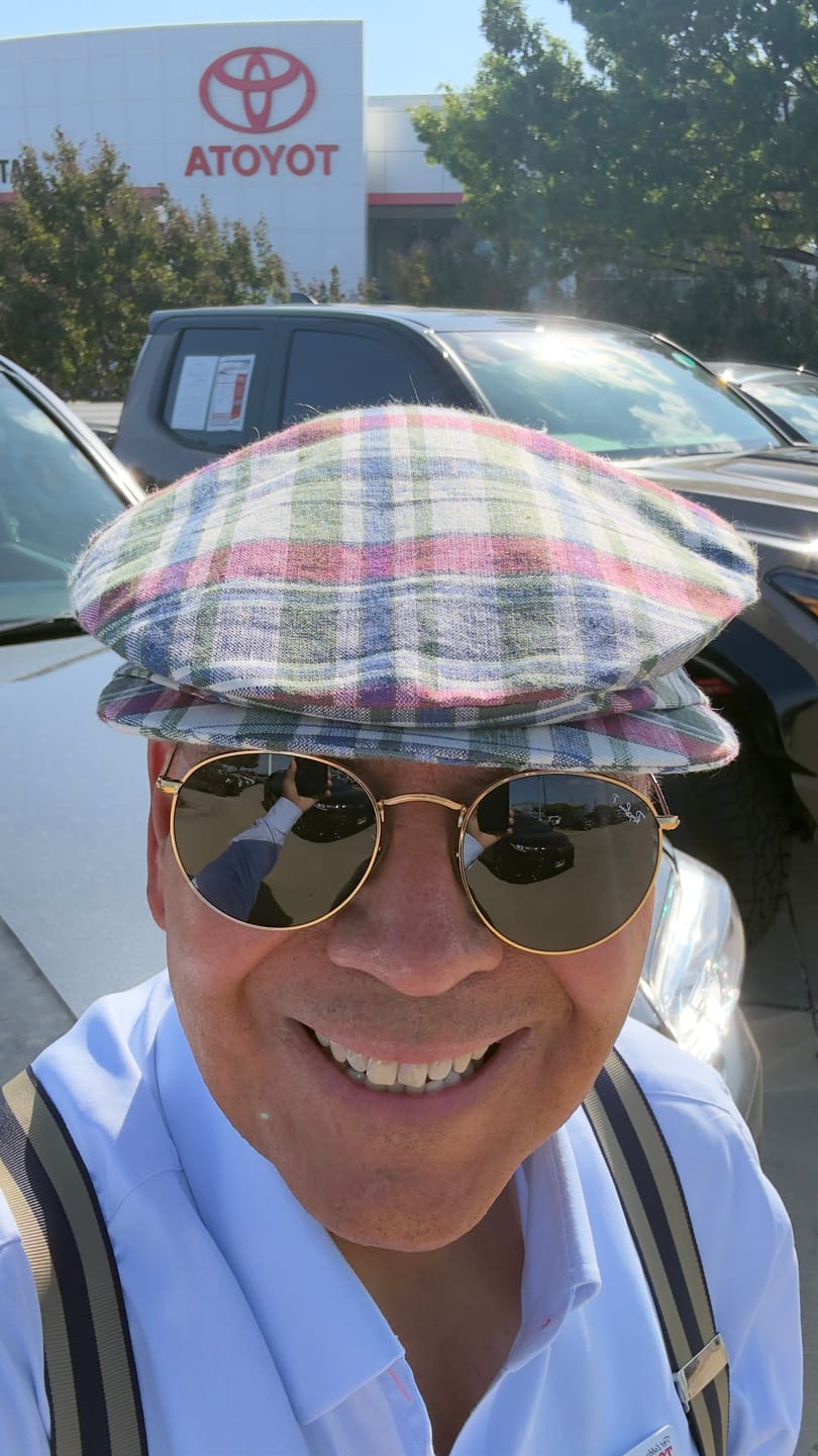 Customer photo review of Irish Linen Vintage Cap