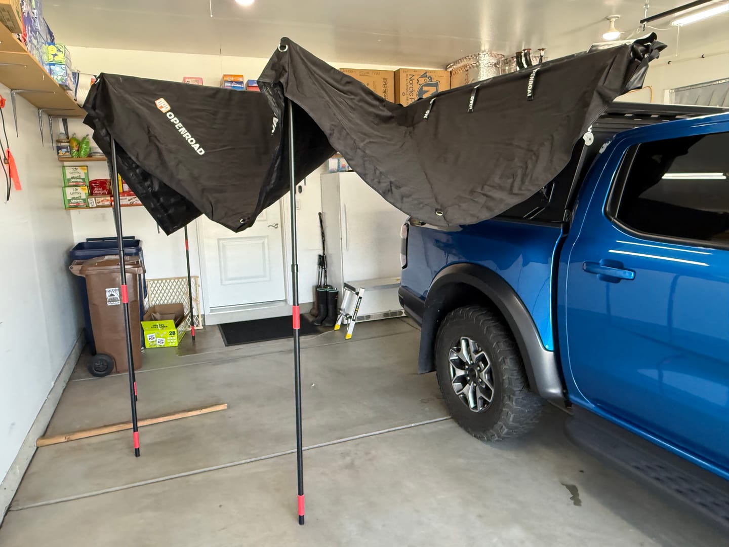 Customer photo review of OPENROAD  270 Free Standing Awning for Camping-Adventure Series