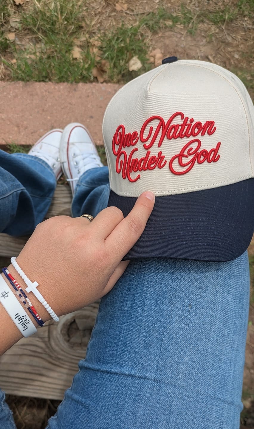 Customer photo review of Hat: One Nation Under God
