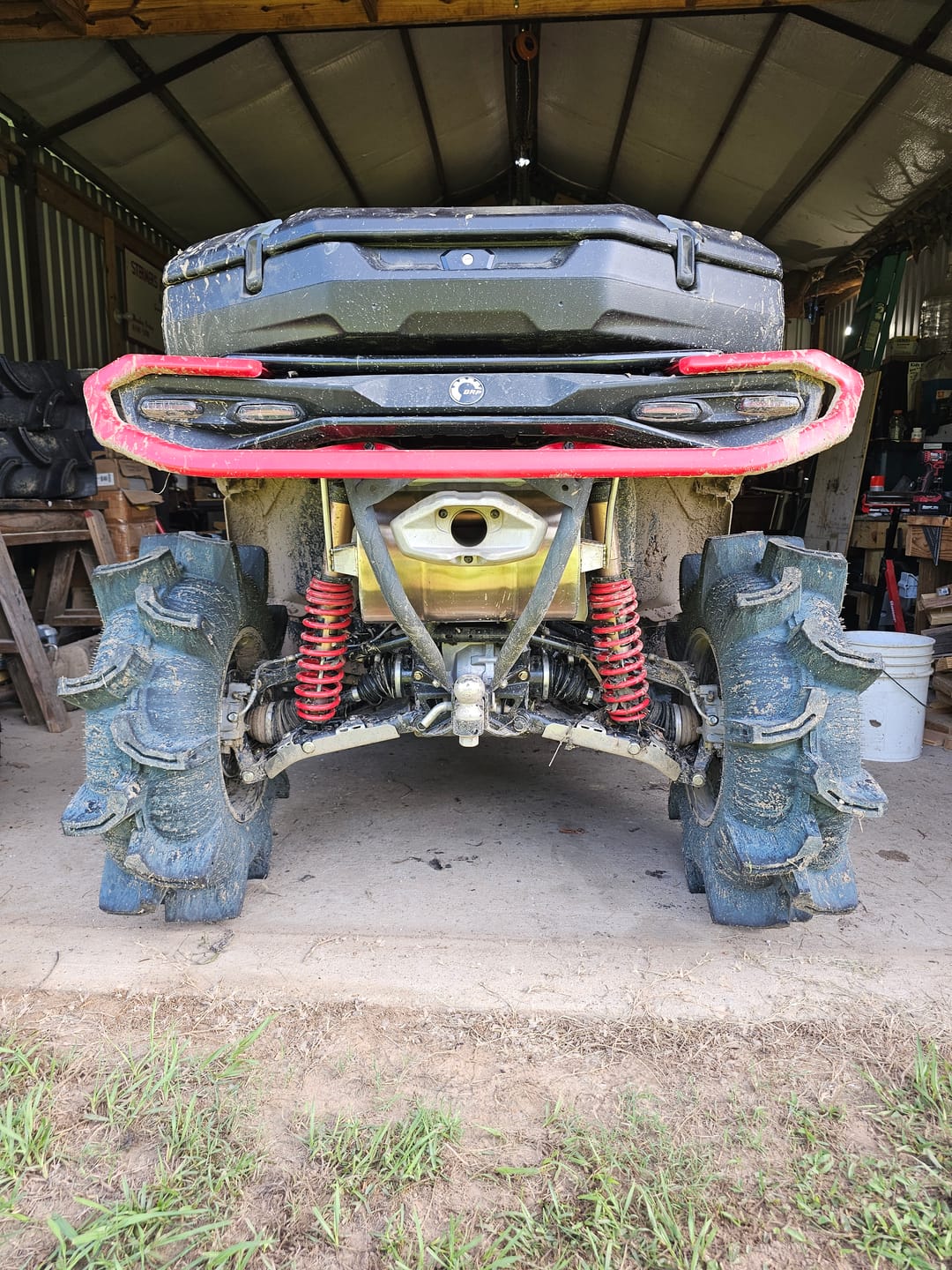 Customer photo review of RPM Can-Am Outlander 1000R G3 Chambered Q-Series Muffler