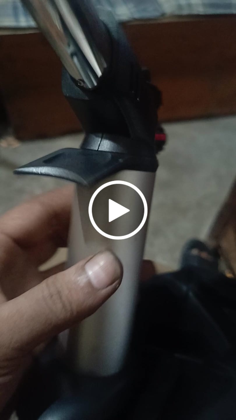 Customer video review of Professional Butane Gass Torch