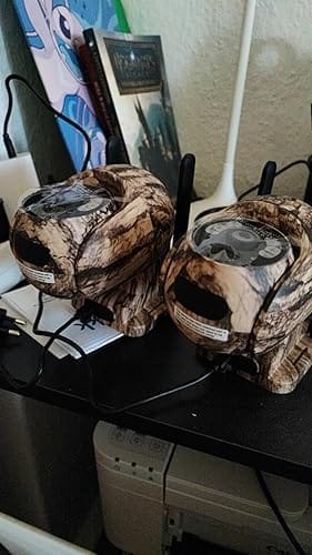 Customer photo review of 2-Pack SecureView™ 4G LTE Solar Security Camera | 360° Pan-Tilt, 2K Night Vision