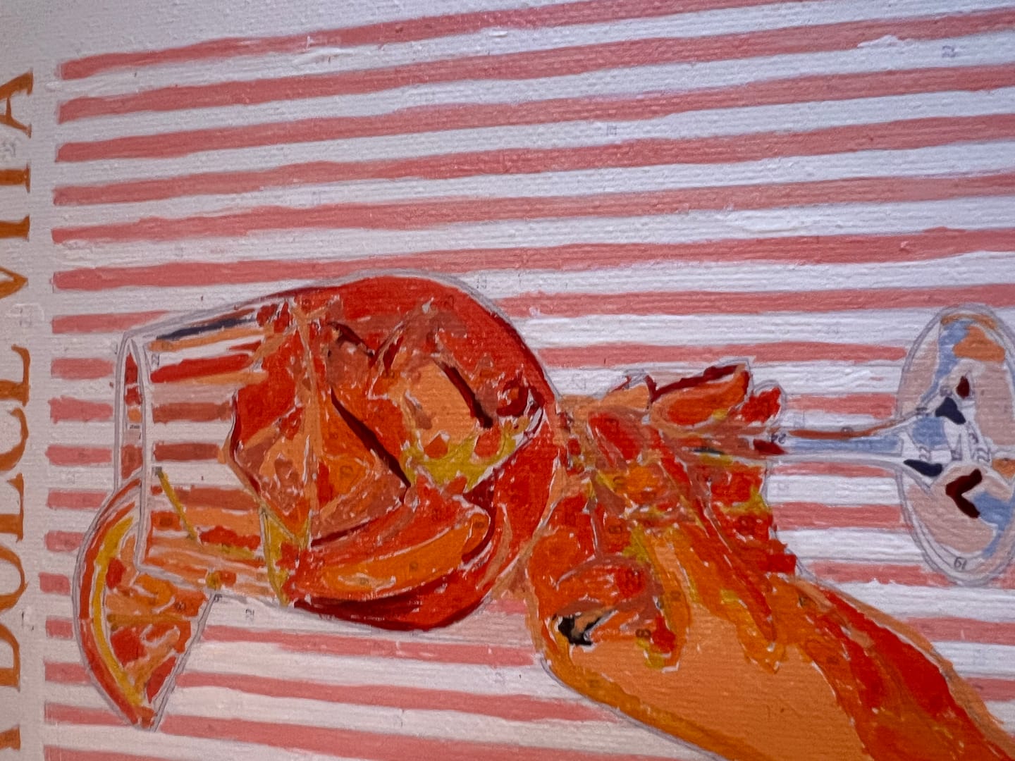Customer photo review of 6 Mini Paintings - Italian ''Dolce Vita'' Set