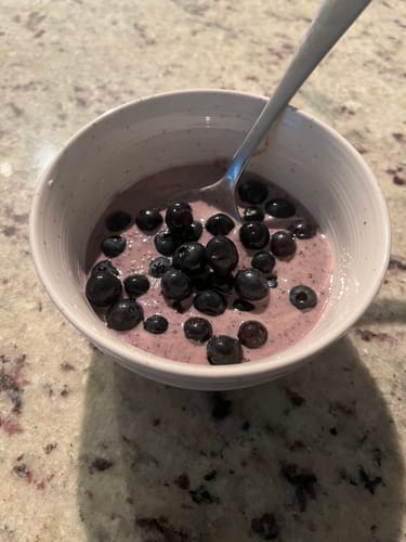 Customer photo review of Gourmet Whey Protein Powders