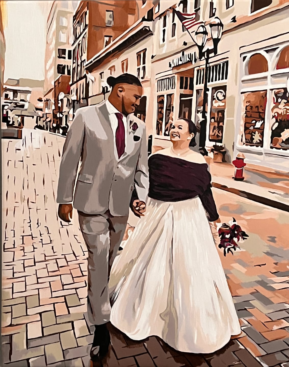 Customer photo review of CUSTOM PAINT BY NUMBER KIT
