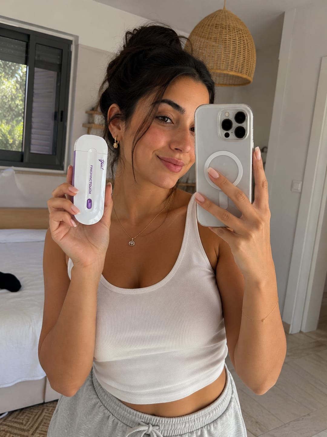 Customer photo review of VelvetaSkin™ - מכשיר להסרת שיער.