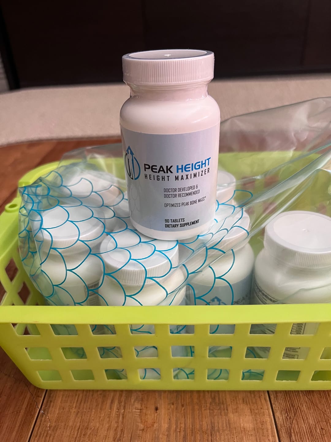 Customer photo review of Peak Height Growth Supplement #1 Grow Taller Height Pill
