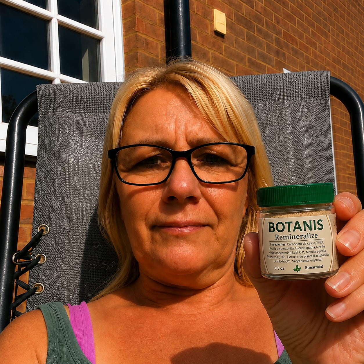 Customer photo review of Botanis | Conservá tus dientes por más tiempo