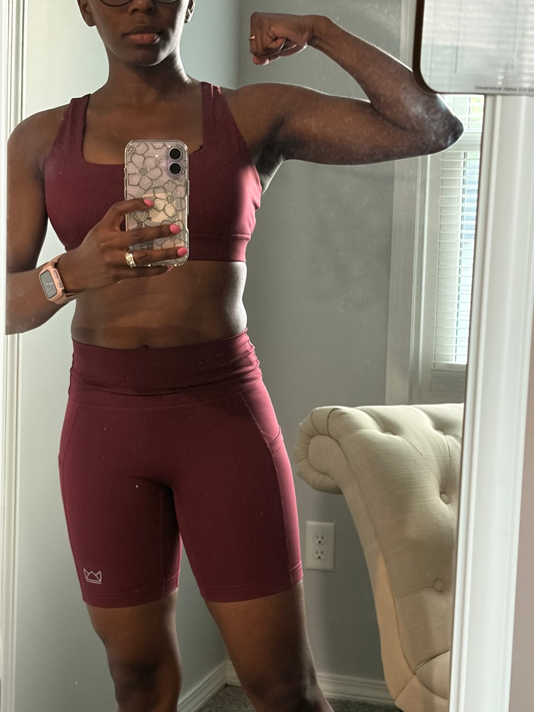 Customer photo review of Vivid 7" Biker Pocket Short