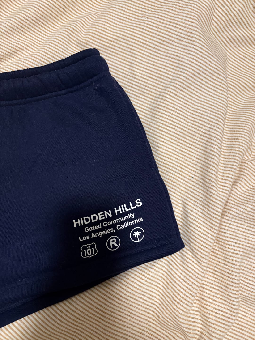 Customer photo review of LABEL SHORTS NAVY
