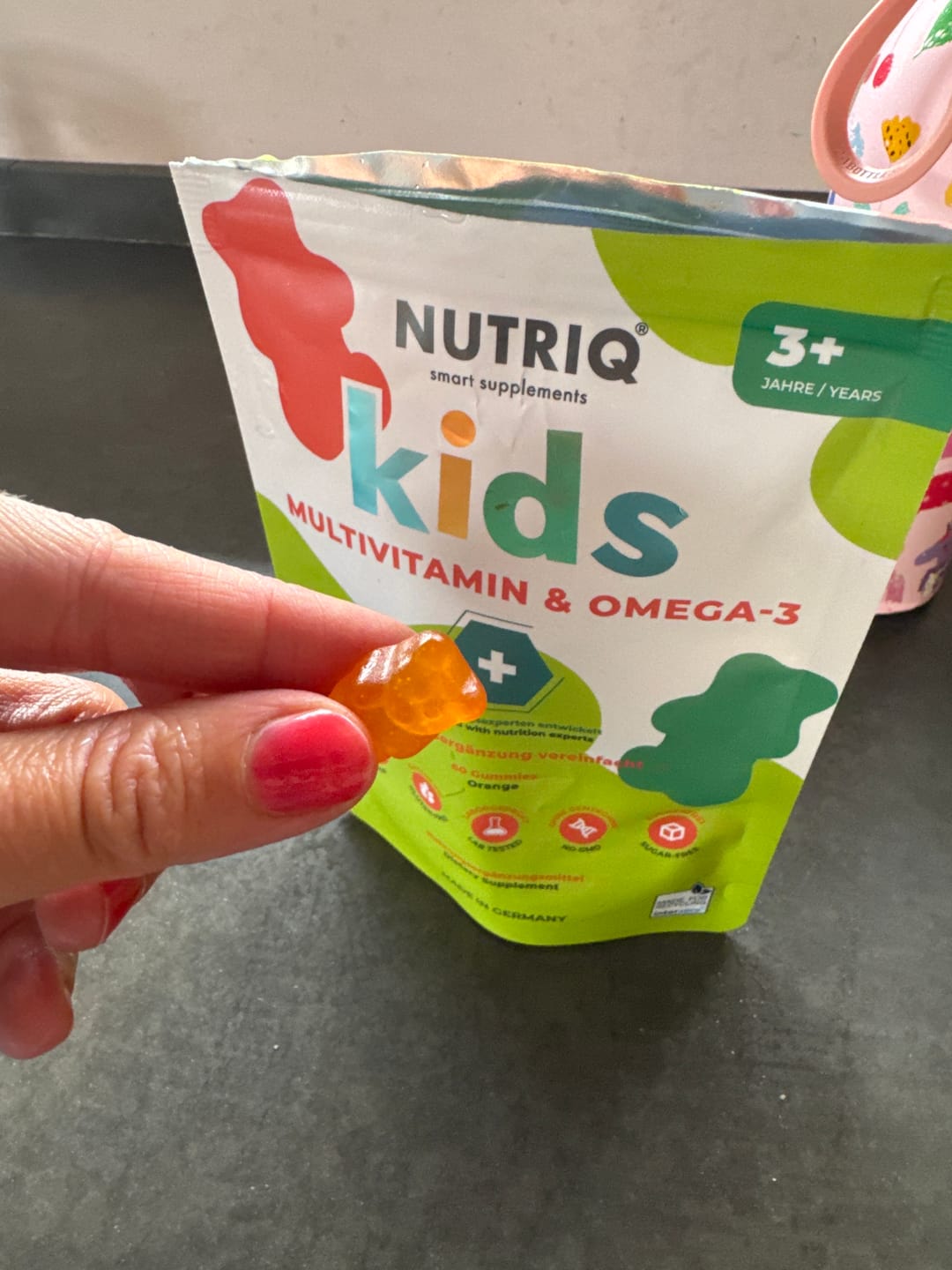Customer photo review of Kids Multivitamin & Omega-3
