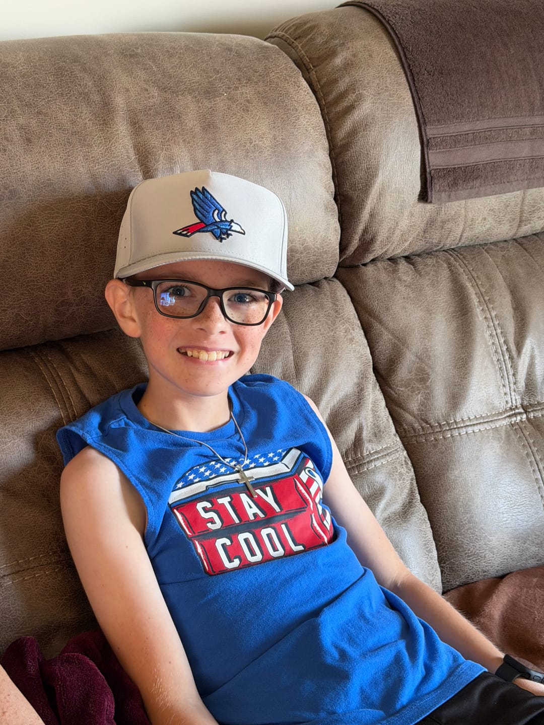 Customer photo review of The Patriot Hat