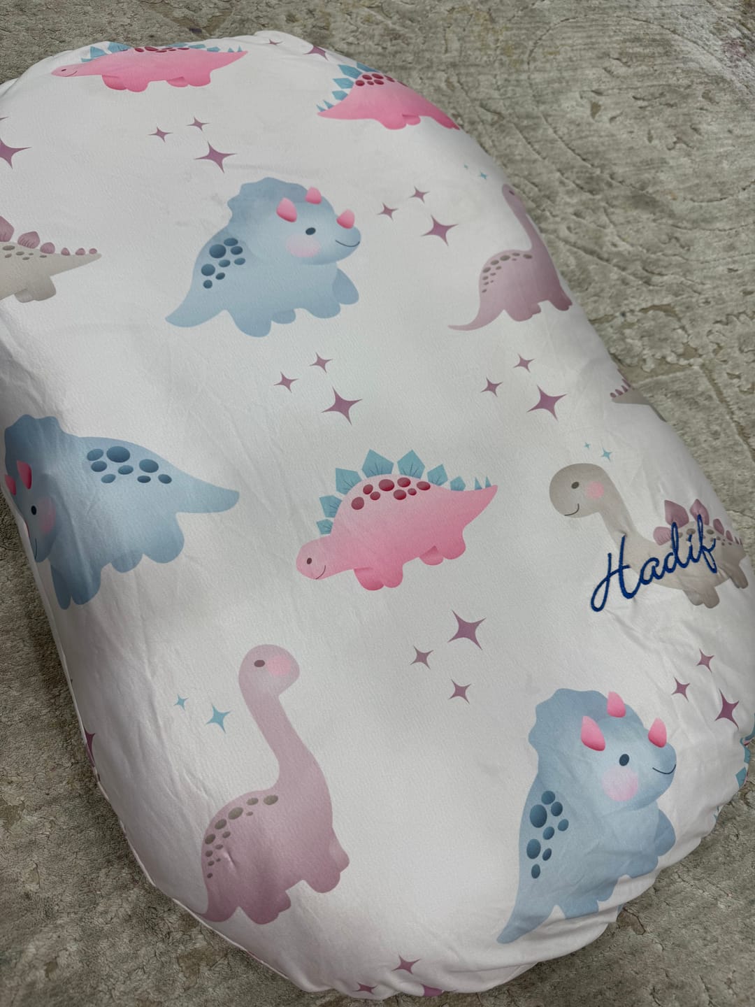 Customer photo review of Organic Kapok Infant Lounger | Co-Sleeping, Lounging, Play-Time