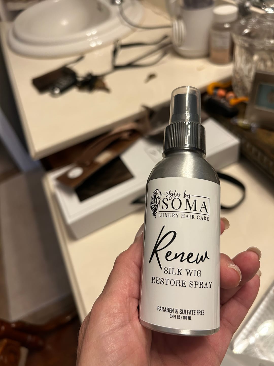 Customer photo review of RENEW Spray