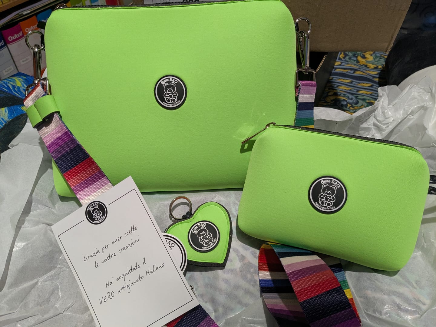 Customer photo review of Trousse (Lime)