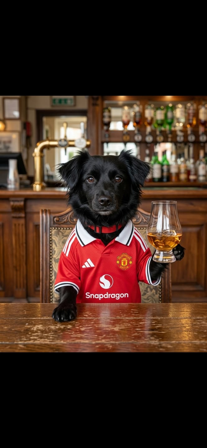 Customer photo review of Personalised Dog/Cat Football Image