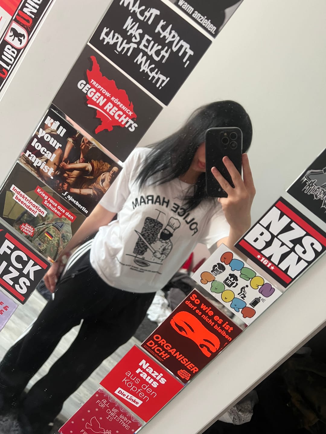 Customer photo review of Police Haram | Shirt