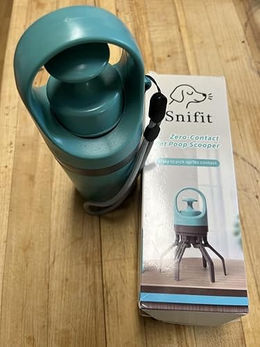 Customer photo review of Dog Poop Scooper with Bags - Portable Pet Waste Cleaner