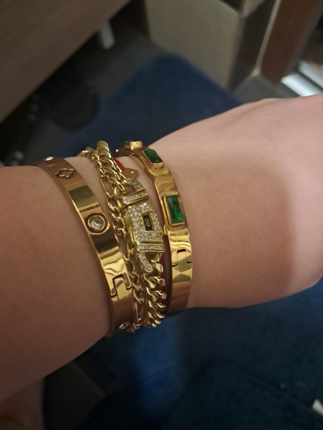 Customer photo review of Set Monaco 6mm - Gold