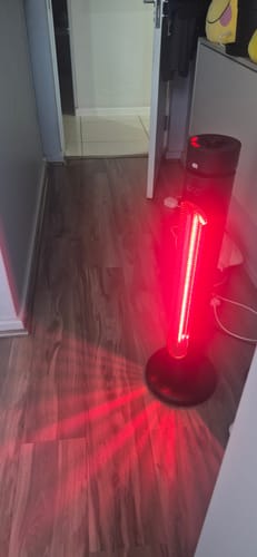Customer photo review of Indoor & Outdoor Infrared Heater