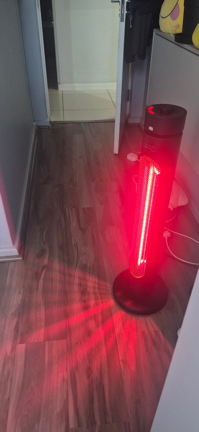 Customer photo review of Indoor & Outdoor Infrared Heater
