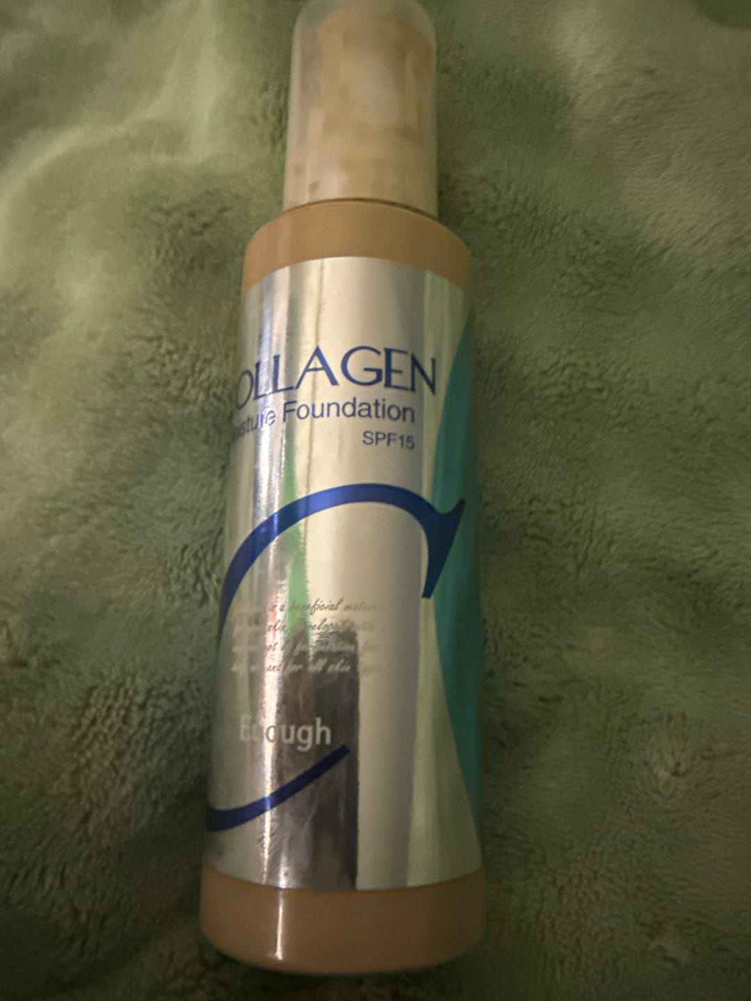 Customer photo review of Mitrinošs tonālais krēms Enough Collagen Moisture Foundation SPF15