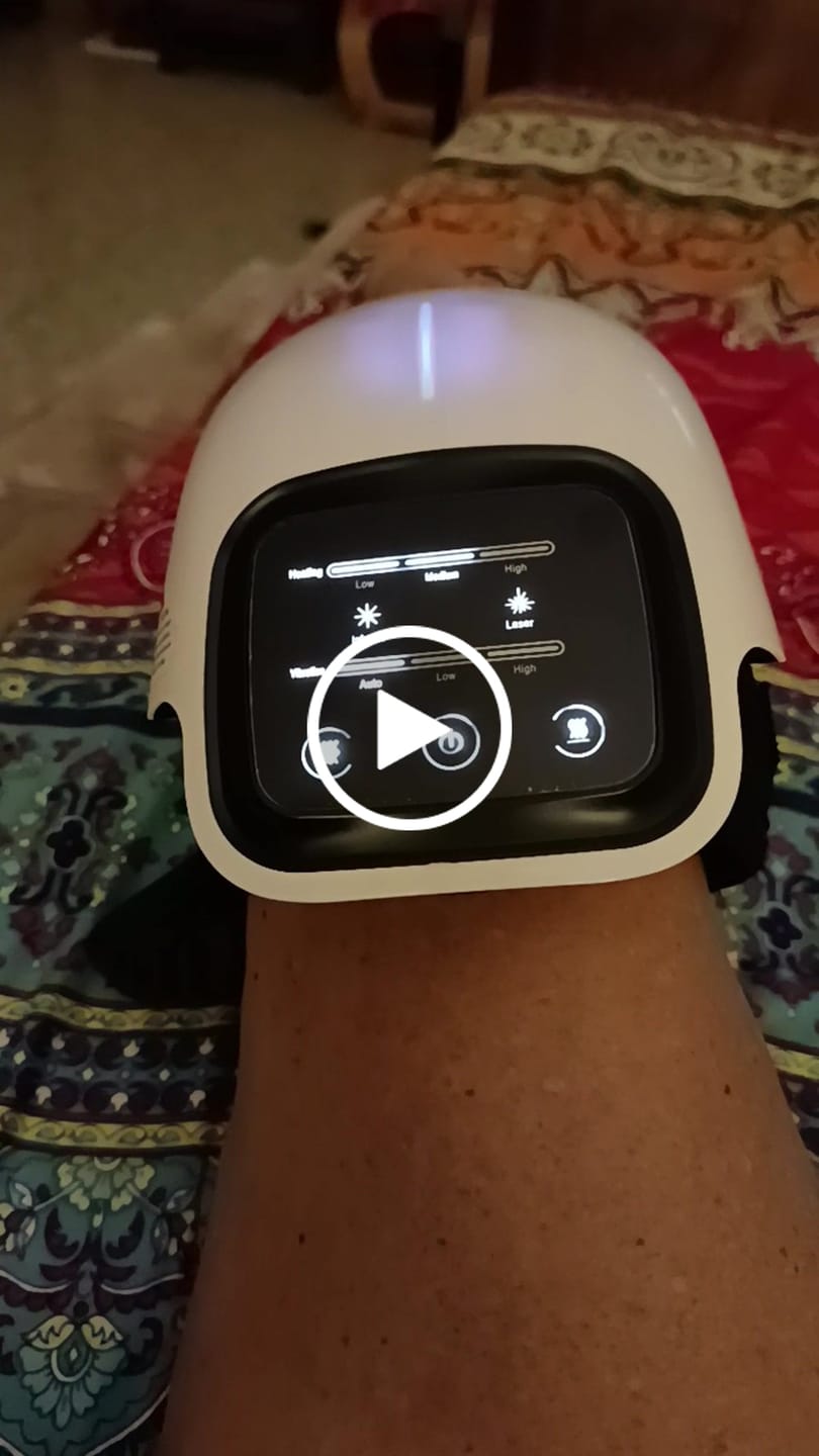 Customer video review of Massaggiatore Termico a Tripla Azione RIVIV™