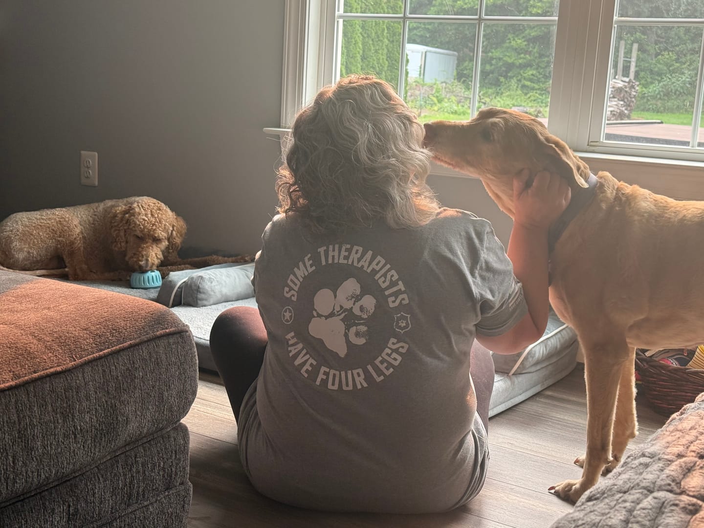 Customer photo review of Some Therapists Have Four Legs