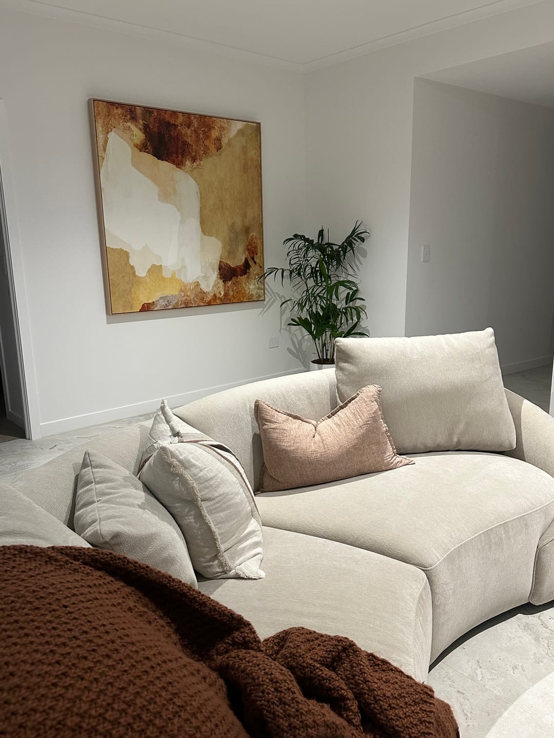 Customer photo review of "Bay of Fires I" - Square (Earth No. 6)