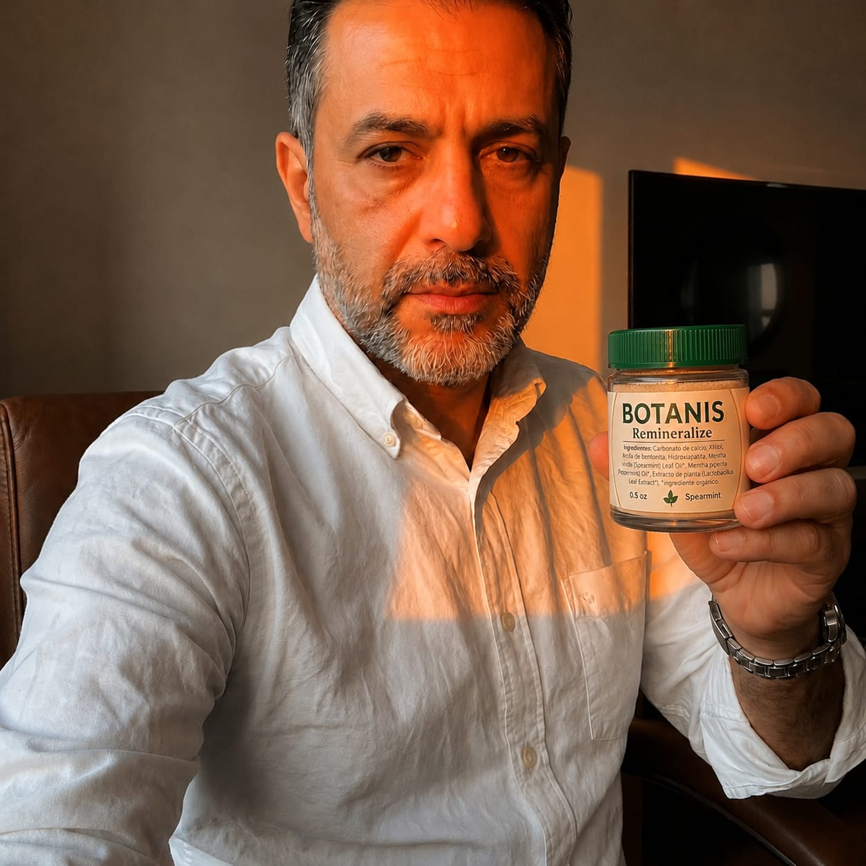 Customer photo review of Botanis | Conservá tus dientes por más tiempo