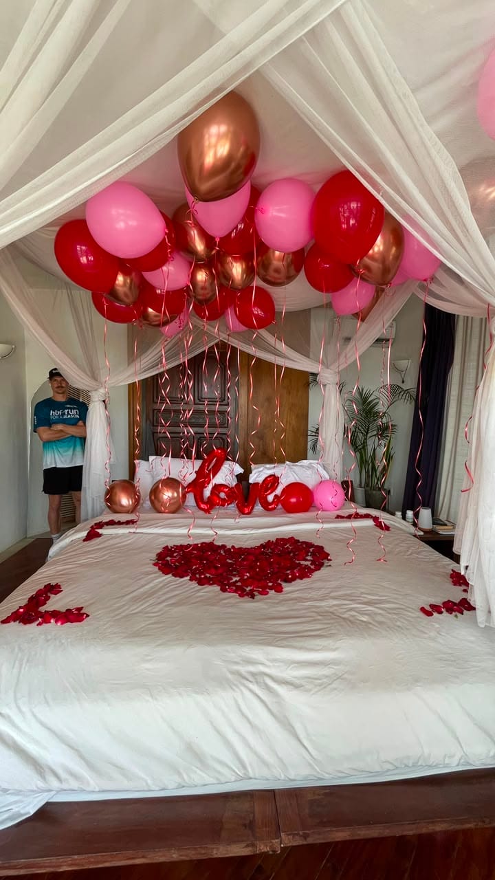 Customer photo review of 🎊 Indoor Room Decorations - Villa Room Setup