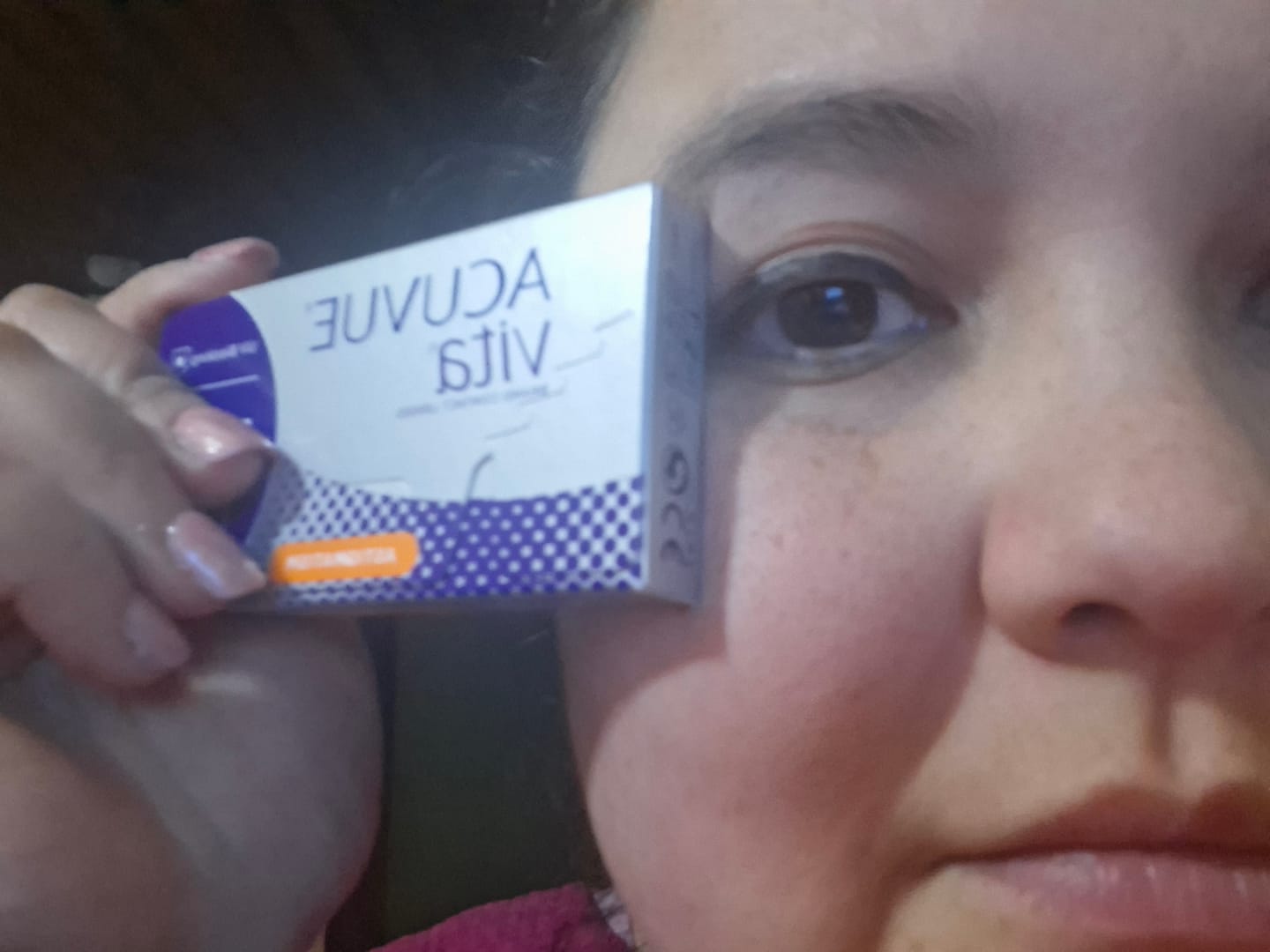 Customer photo review of Acuvue Vita Astigmatísmo (tórico)