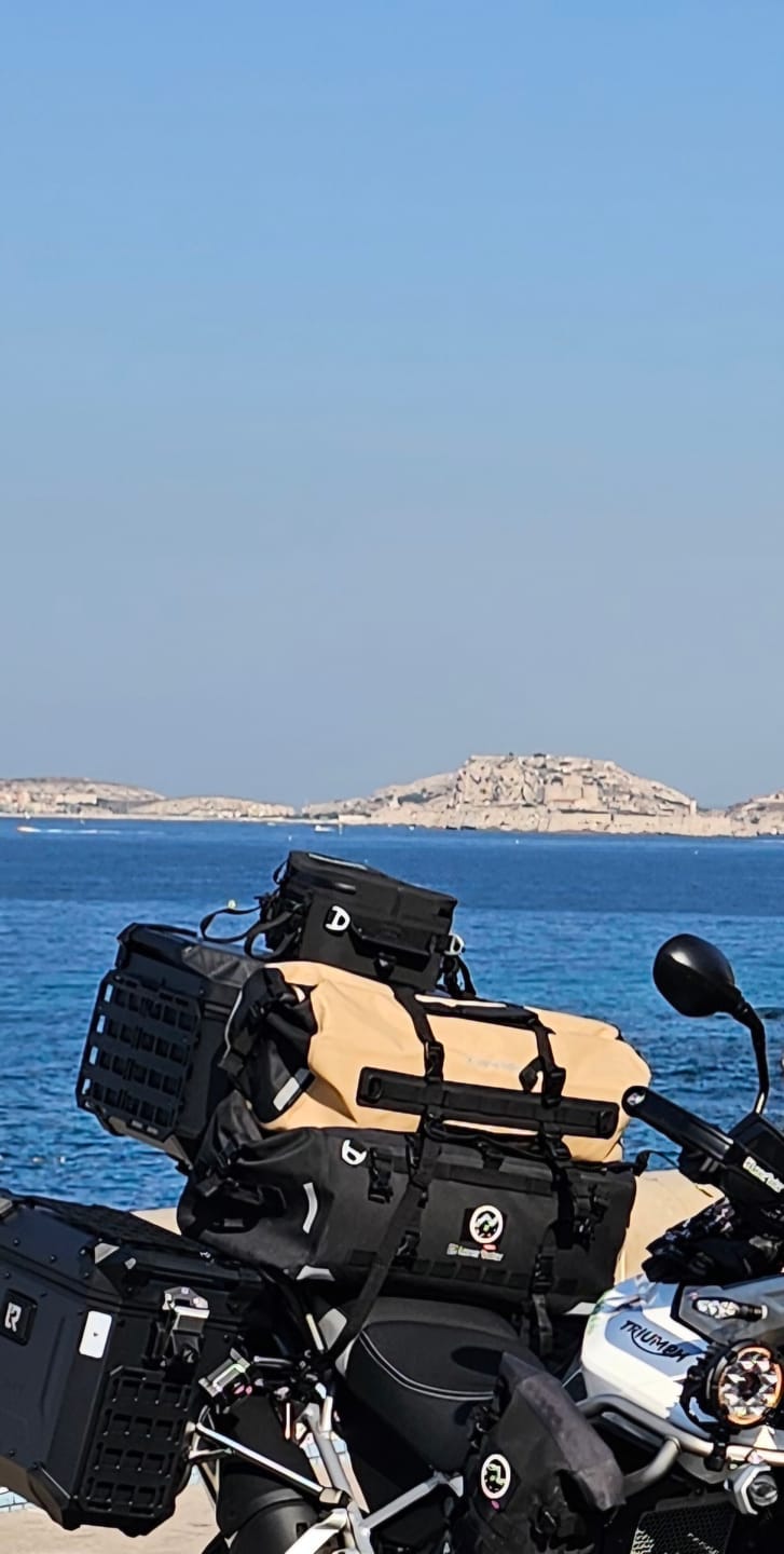 Customer photo review of Explorer Duffel Dry Bag