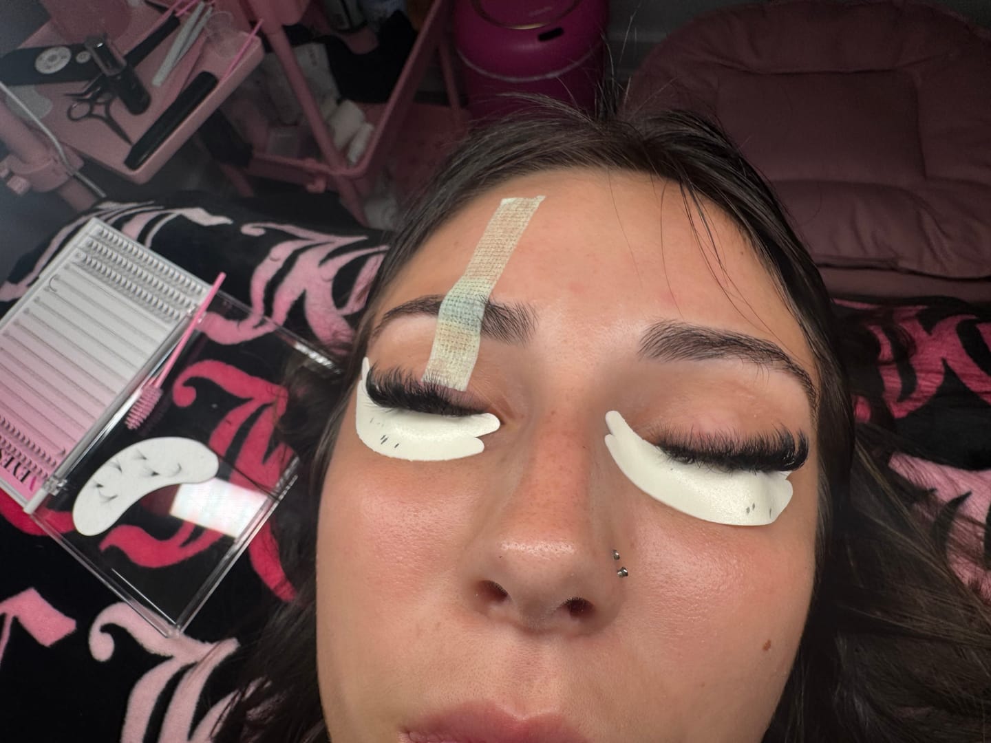 Customer photo review of VEYESINC Cashmere Smart Fan™ Lash