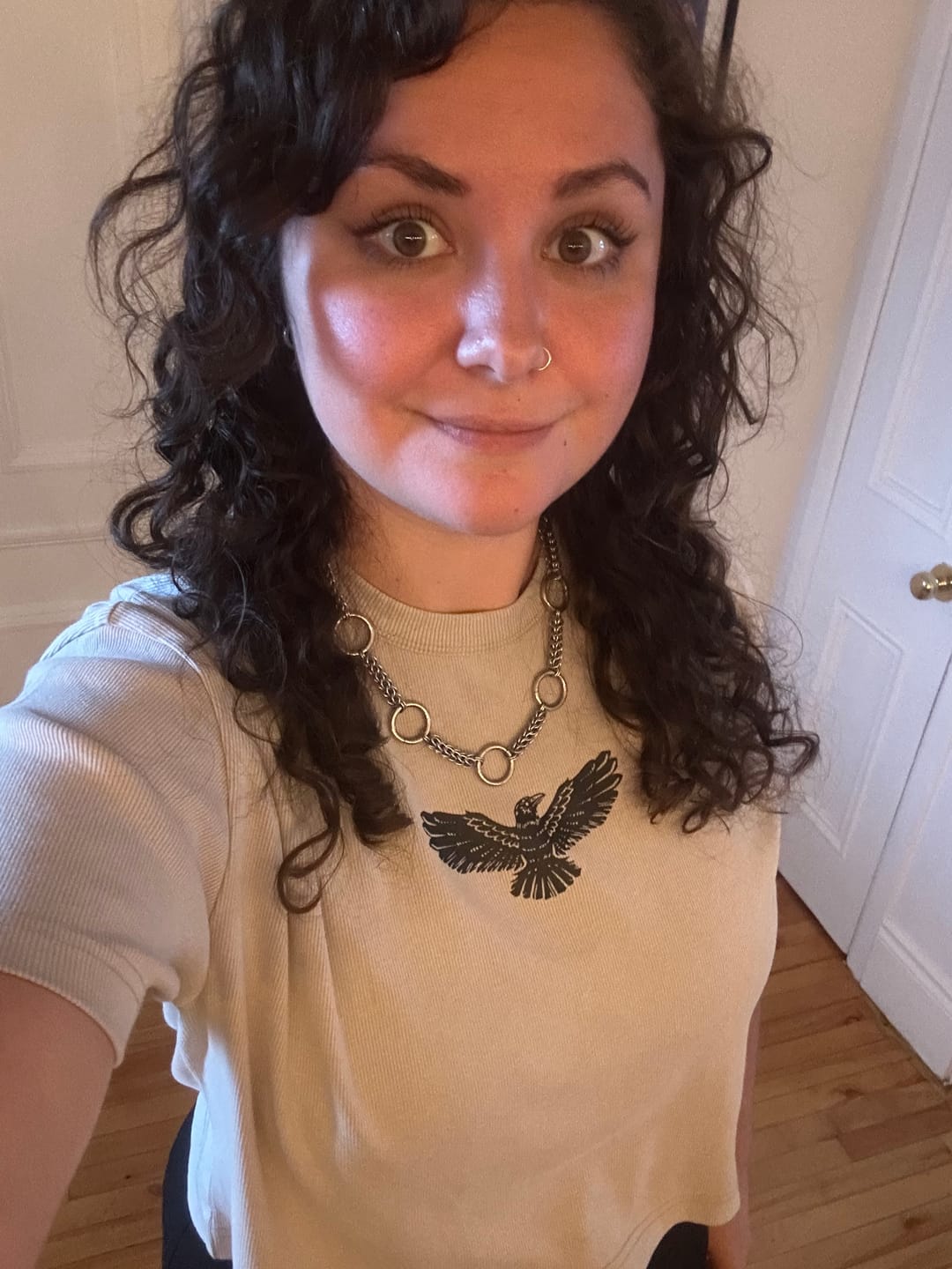 Customer photo review of Adapting T-Shirt