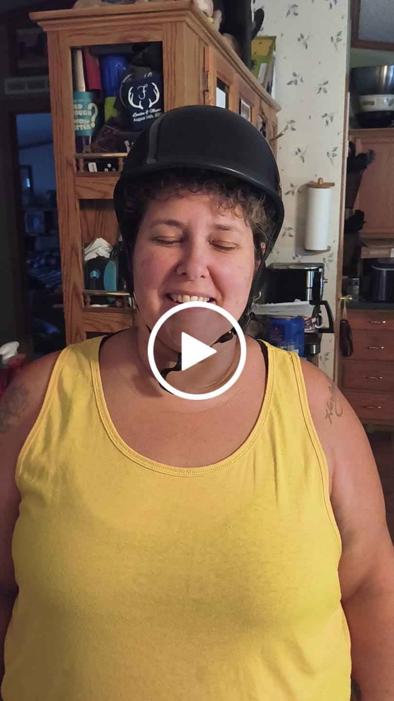Customer video review of Low Profile Reversible DOT Polo Helmet / Gloss Black