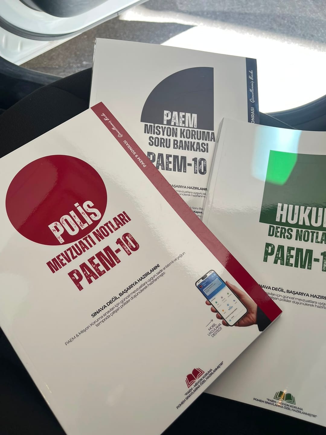 Customer photo review of PAEM-10 | 3 KİTAP (Tüm Dersler ve Soru Bankası) Mobil Uygulama Hediye
