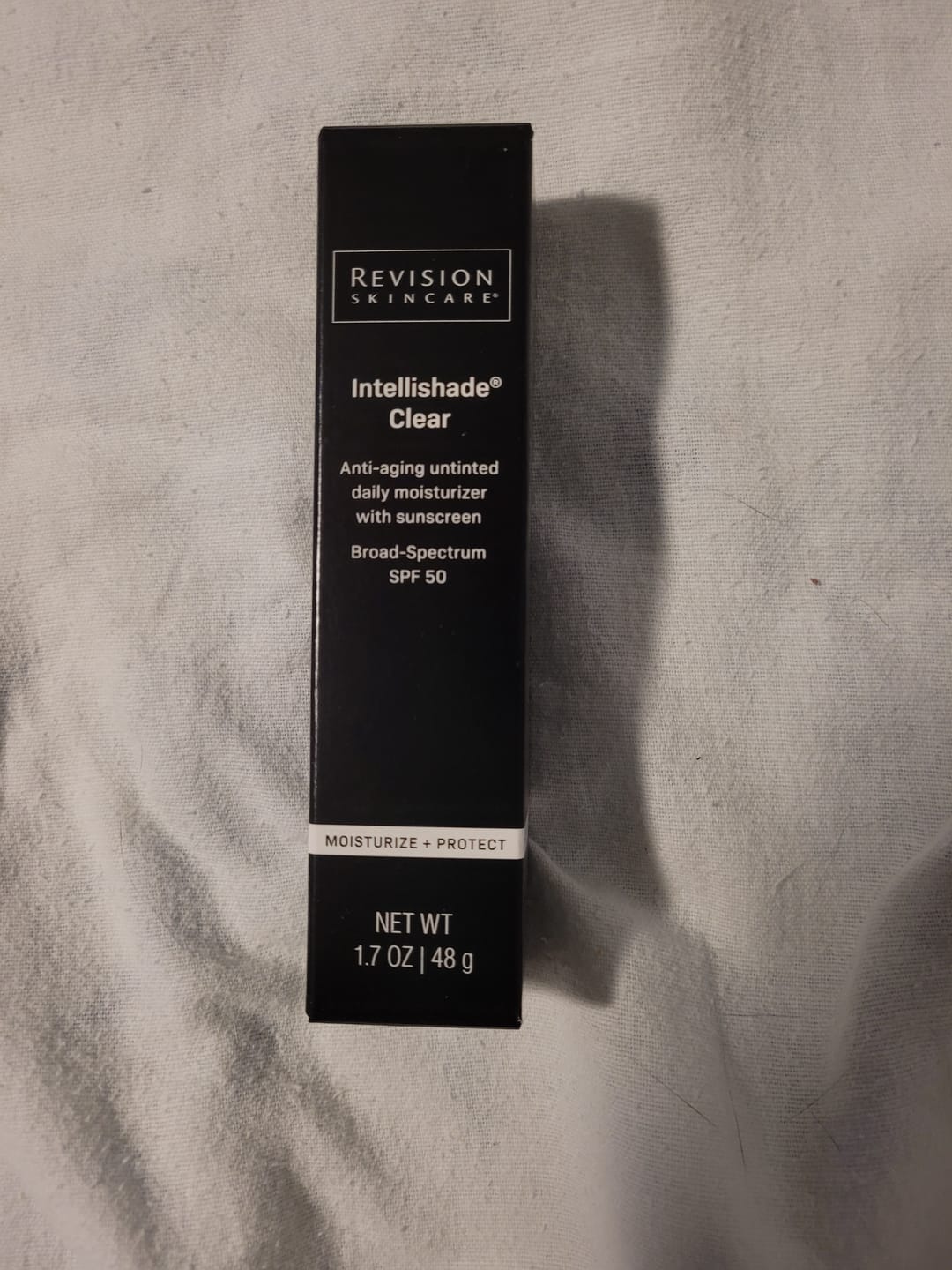 Customer photo review of Revision® Intellishade® Clear 1.7 oz