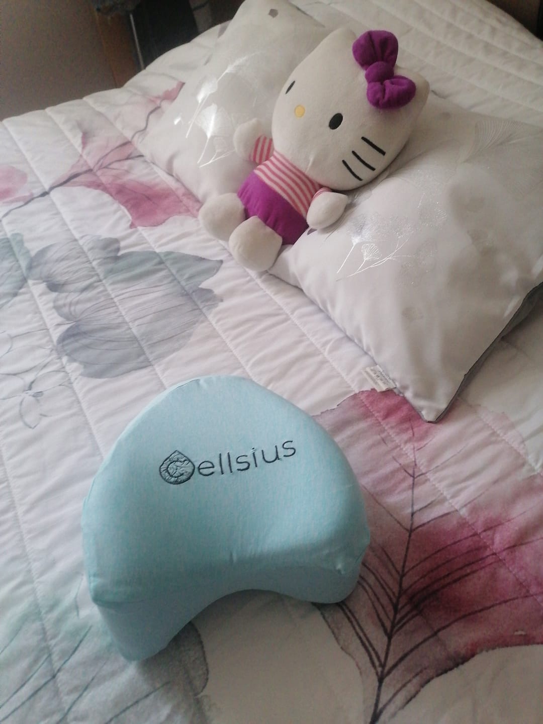 Customer photo review of Housse fraîche avec velcro en couleur - Coussin genoux Cellsius