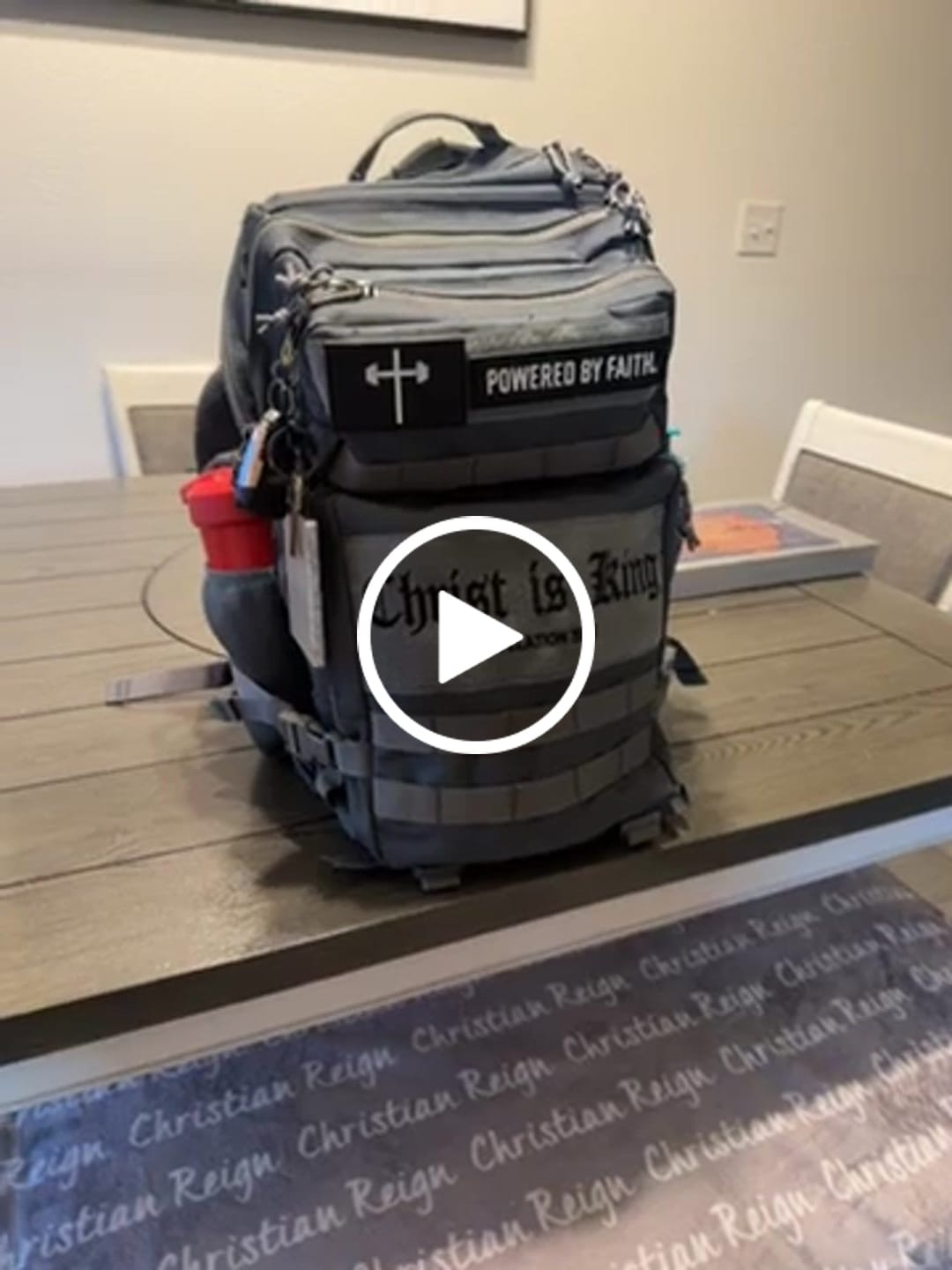 Customer video review of HolStrength 45L Tactical Backpack