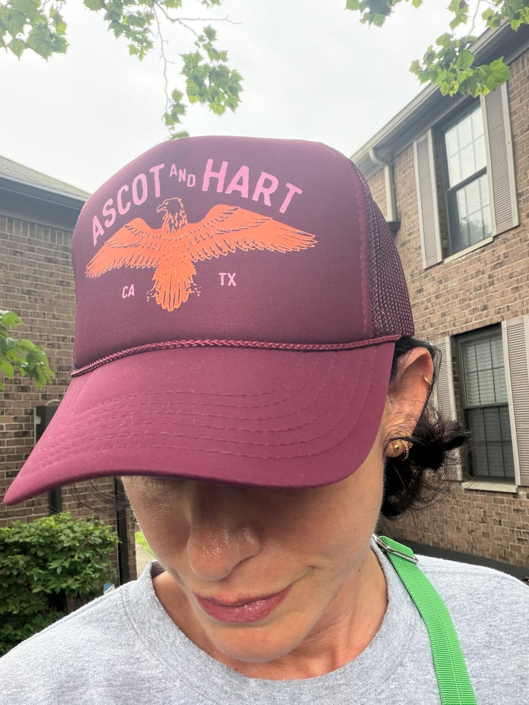 Customer photo review of Ascot + Hart Eagle Trucker